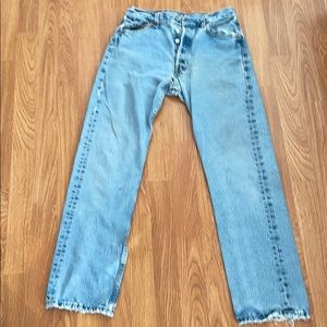 LEVI’S 501 button fly jeans sz 30x30